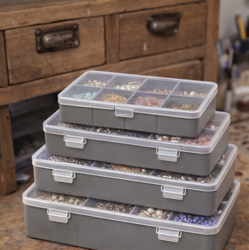 How I store my jewelry making items